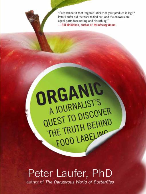 Title details for Organic by Peter Laufer - Available